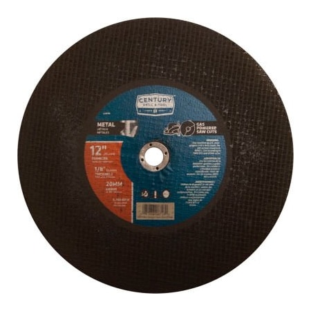 Century Drill & Tool Century Drill 0 High Speed Saw Blade 12" x 3/4" Fiberglass 8718